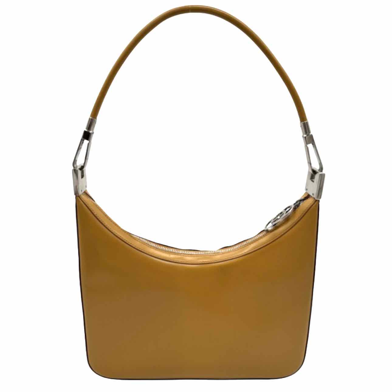 GUCCI Tom Ford Leather Interlocking GG Shoulder Bag
