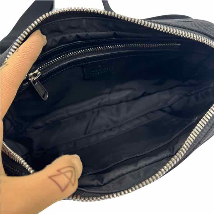 GUCCI Nylon Monogram Off The Grid Belt Bag Black (Pre-Owned)