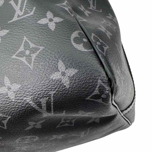 LOUIS VUITTON Monogram Canvas Eclipse Keepall Bandouliere 55 Duffle (Pre-Owned)