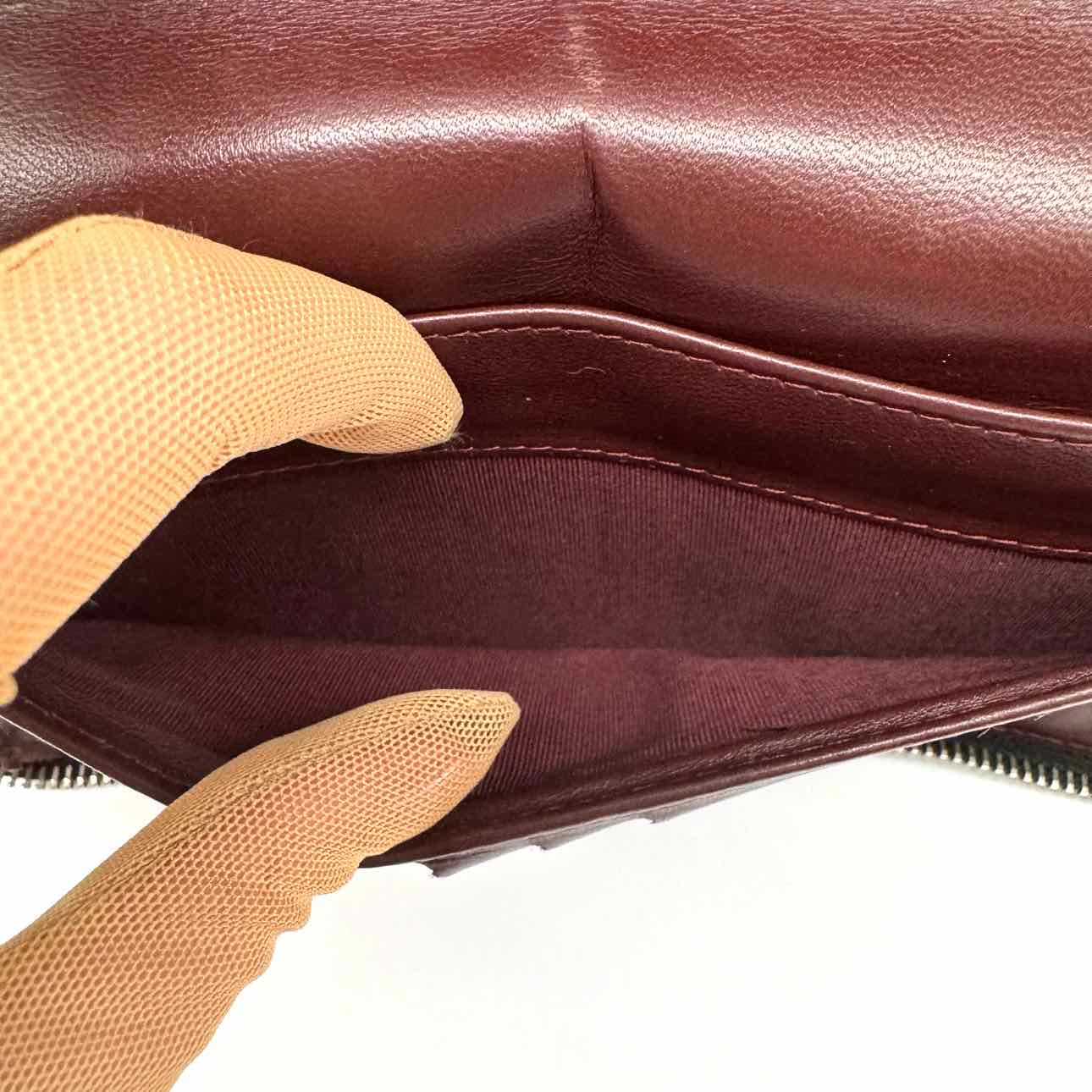 CHANEL Quilted Lambskin Zip Around Organizer Wallet (Pre-Owned)