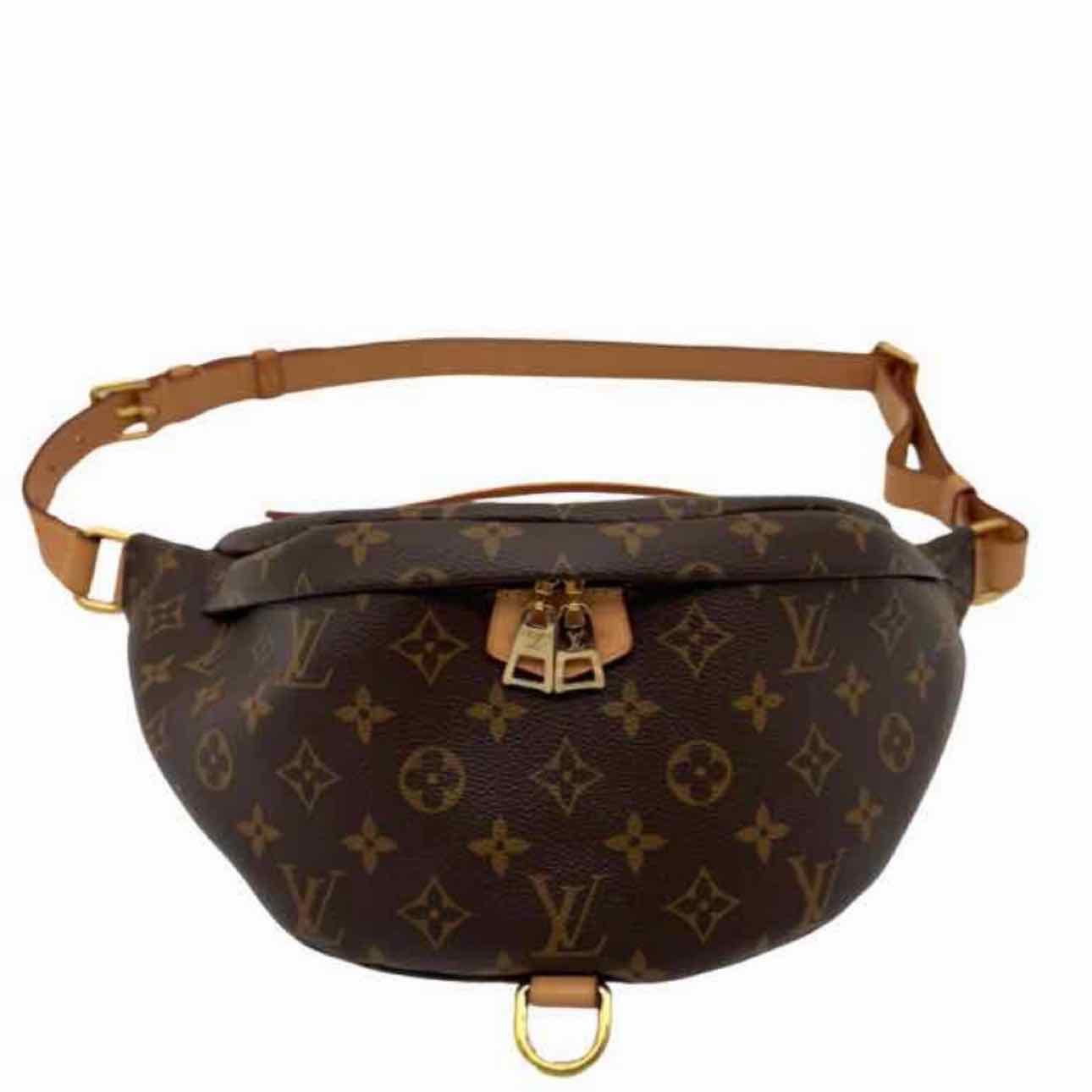 LOUIS VUITTON Monogram Canvas Bumbag Brown