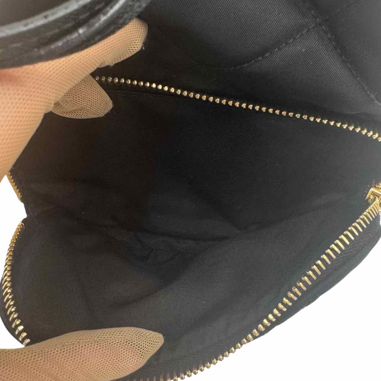 PRADA Re-Nylon Re-Edition 1995 Chaine Shoulder Bag Black