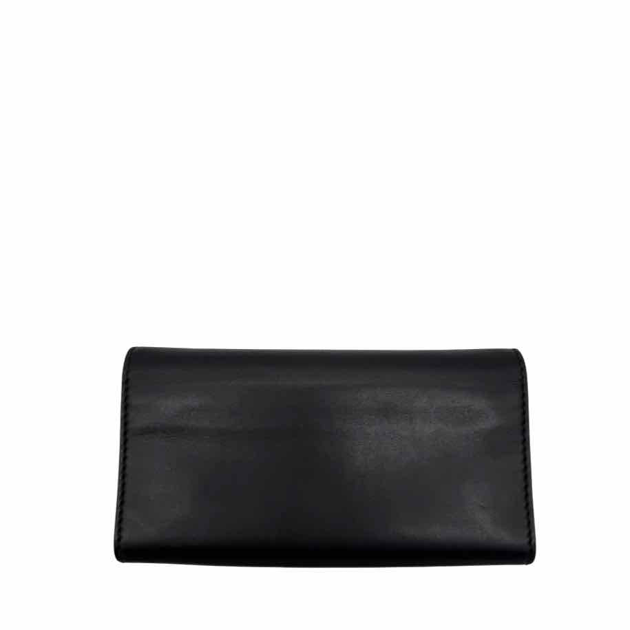 DIOR Calfskin J'Adior Chain Flap Bag Black (Pre-Owned)