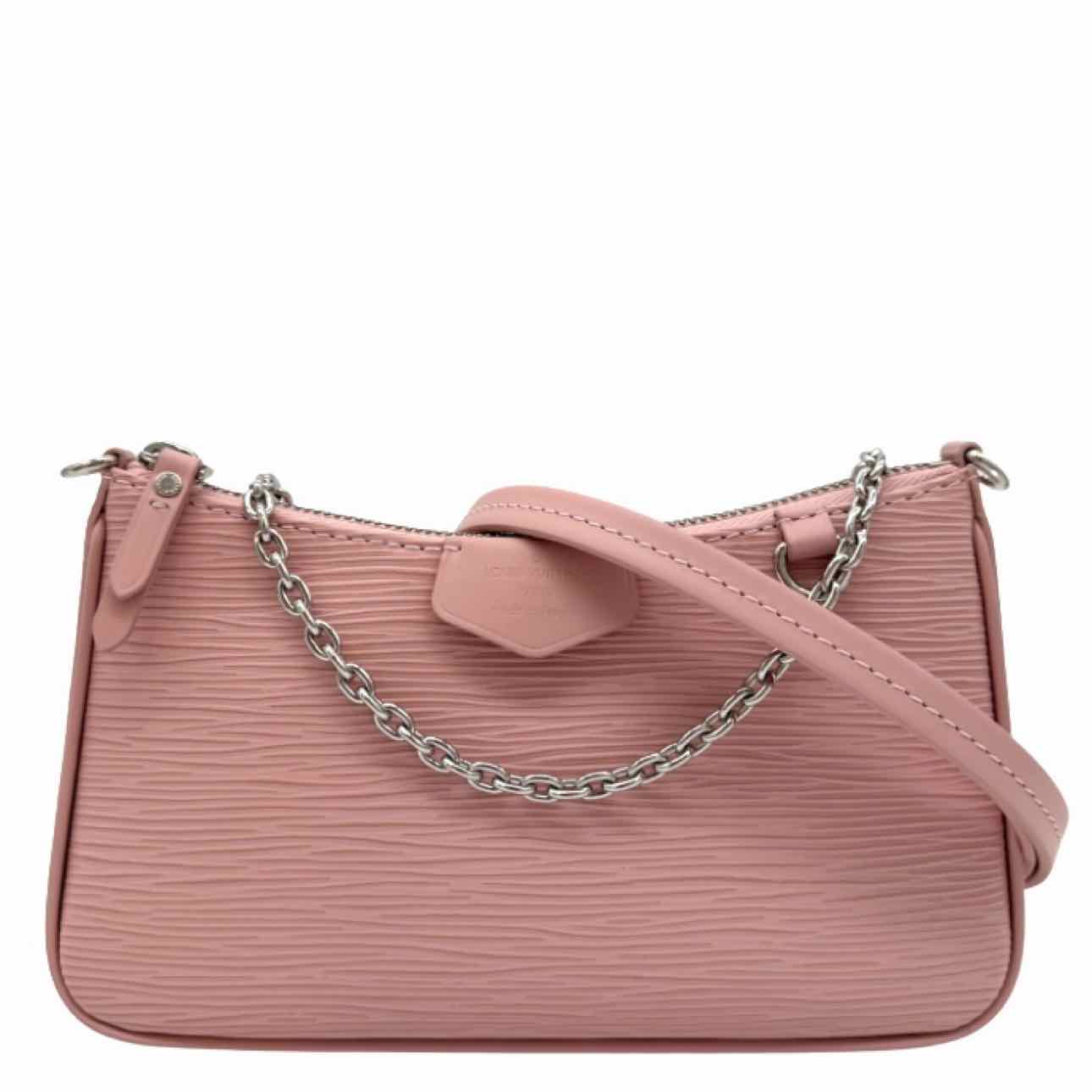 LOUIS VUITTON Epi Leather Easy Pouch On Rose Ballerine