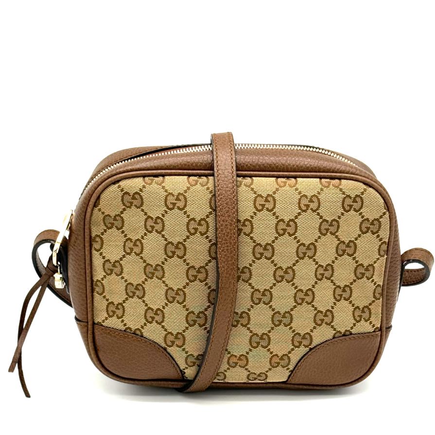 Gucci Canvas Mini Bree Messenger Bag
