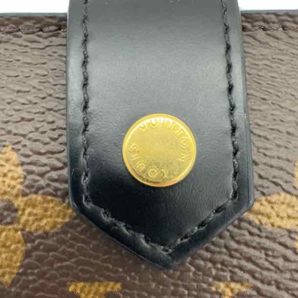 LV Monogram Canvas Gusset Card Holder (Pre-Owned)