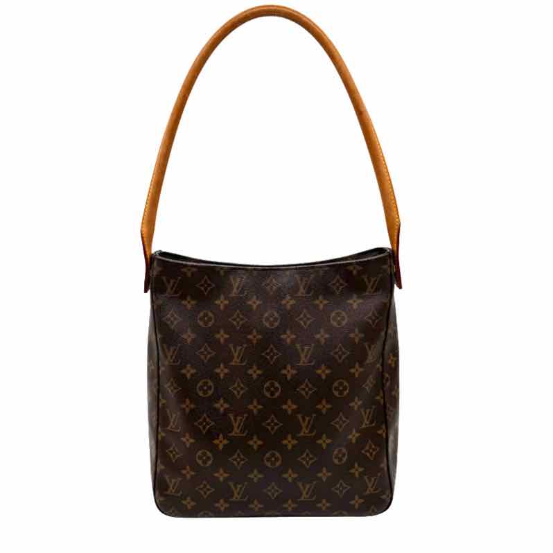 LOUIS VUITTON Monogram Canavas Looping GM Brown (Pre-Owned)