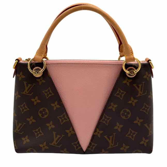 LOUIS VUITTON Monogram V Tote BB Rose Poudre (Pre-Owned)