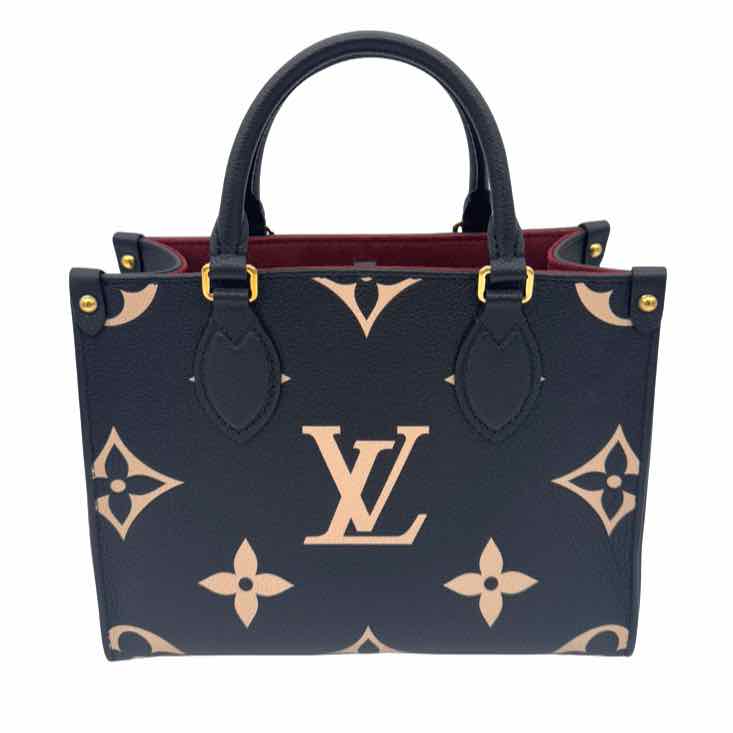 LOUIS VUITTON Bicolor Empreinte OnTheGo PM