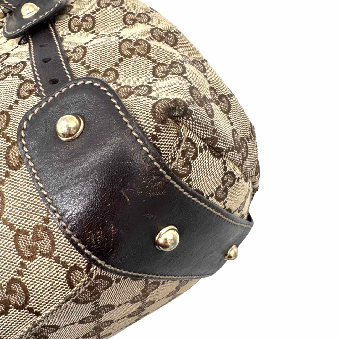 GUCCI Canvas Pelham Shoulder Bag