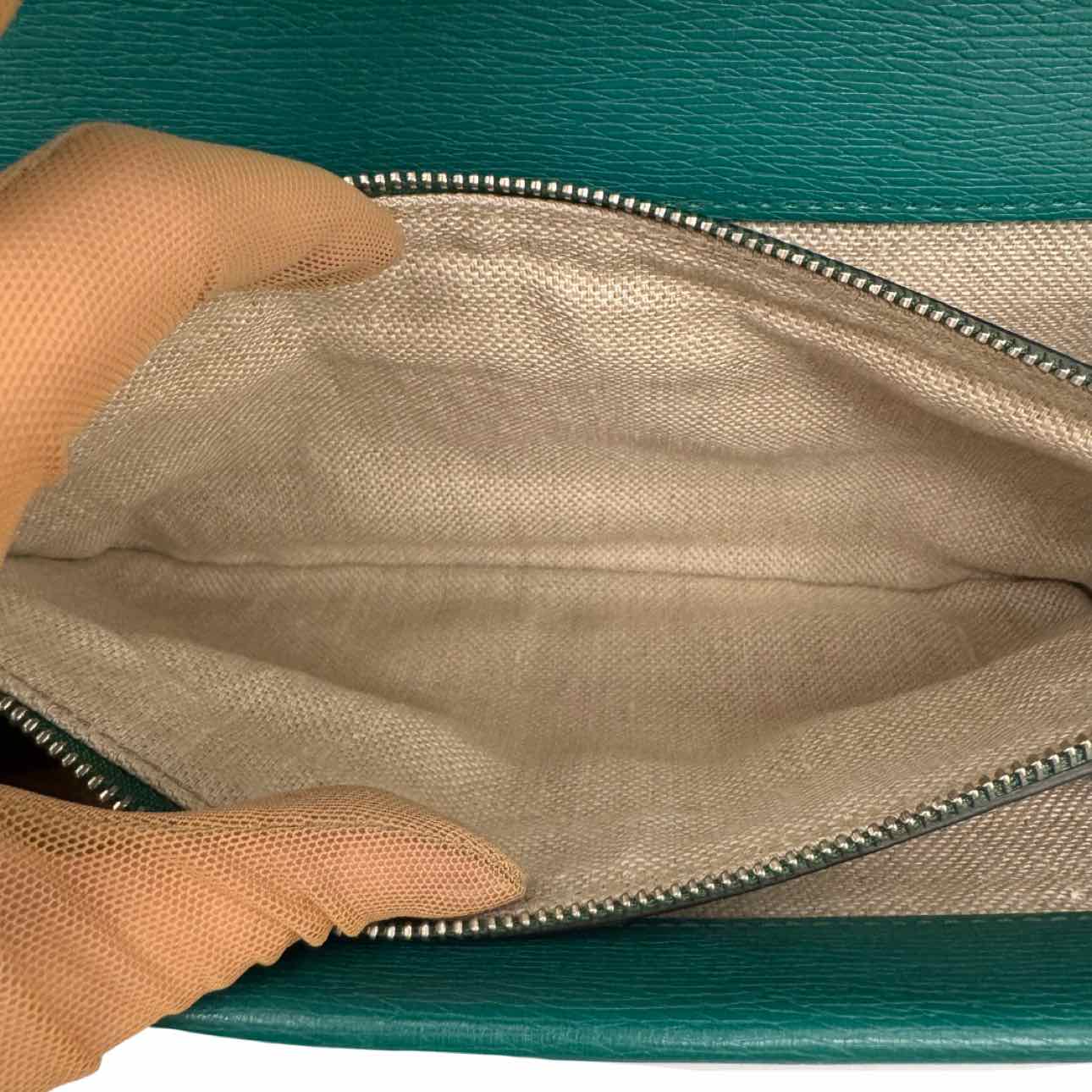GUCCI Calfskin Leather Medium Dionysus Blooms Print Shoulder Bag