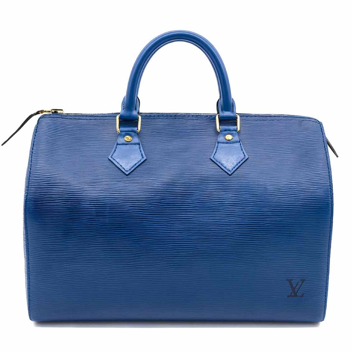 LOUIS VUITTON Epi Speedy 35 Blue (Pre-Owned)