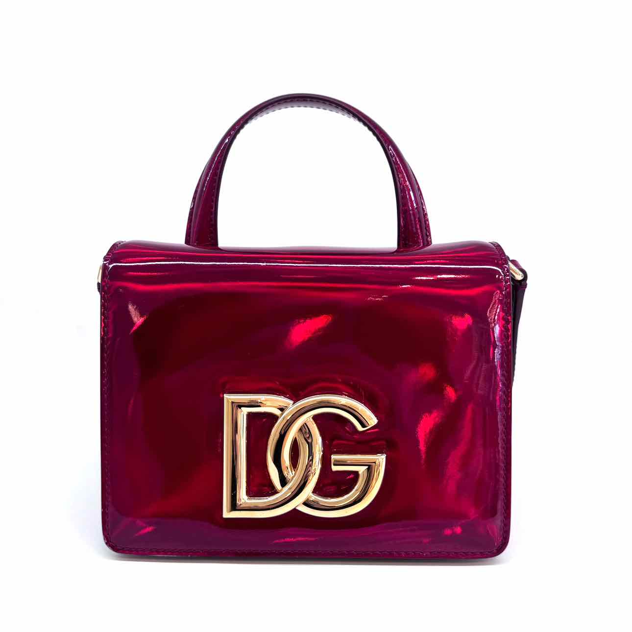 New Arrival - DOLCE & GABBANA Patent Leather Small Bag