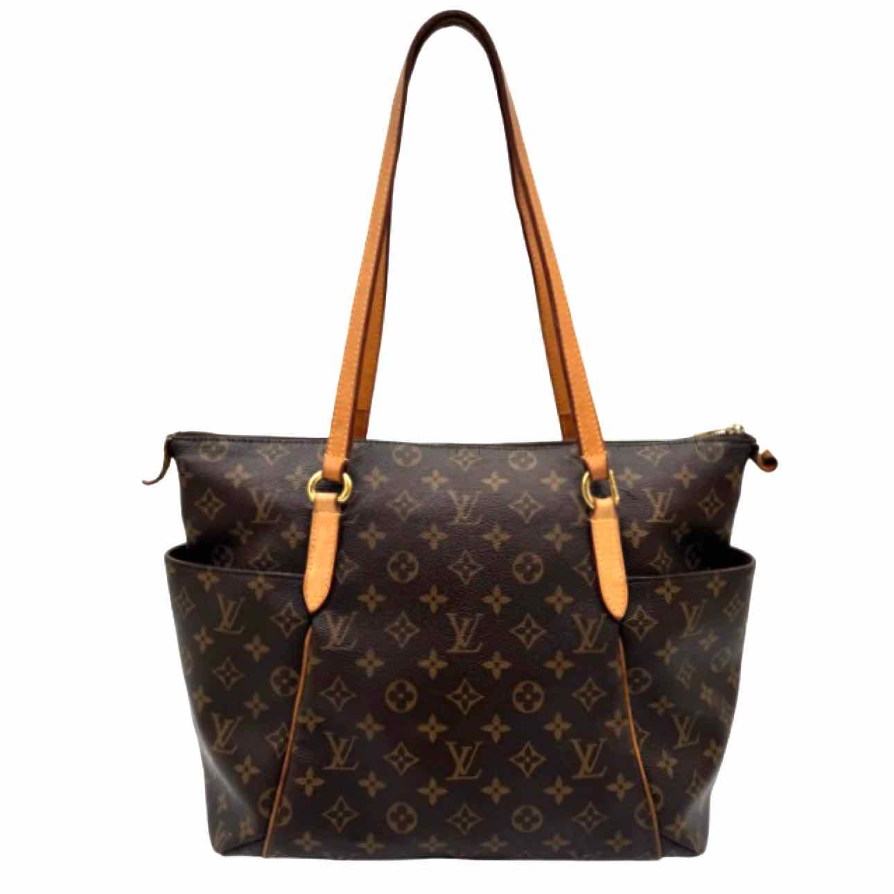 LOUIS VUITTON Monogram Canvas Totally MM Brown