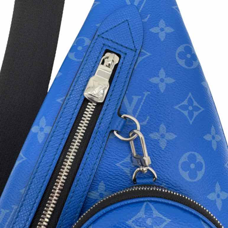 LOUIS VUITTON Duo Slingbag Blue (Pre-Owned)