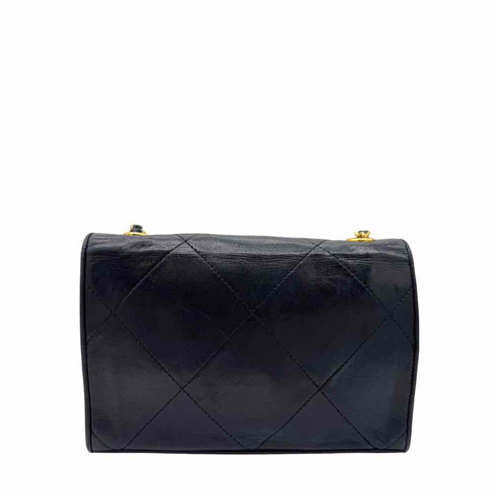 CHANEL Quilted Lambskin Full Flap Coco Mark Shoulder Bag (Pre-Owned)