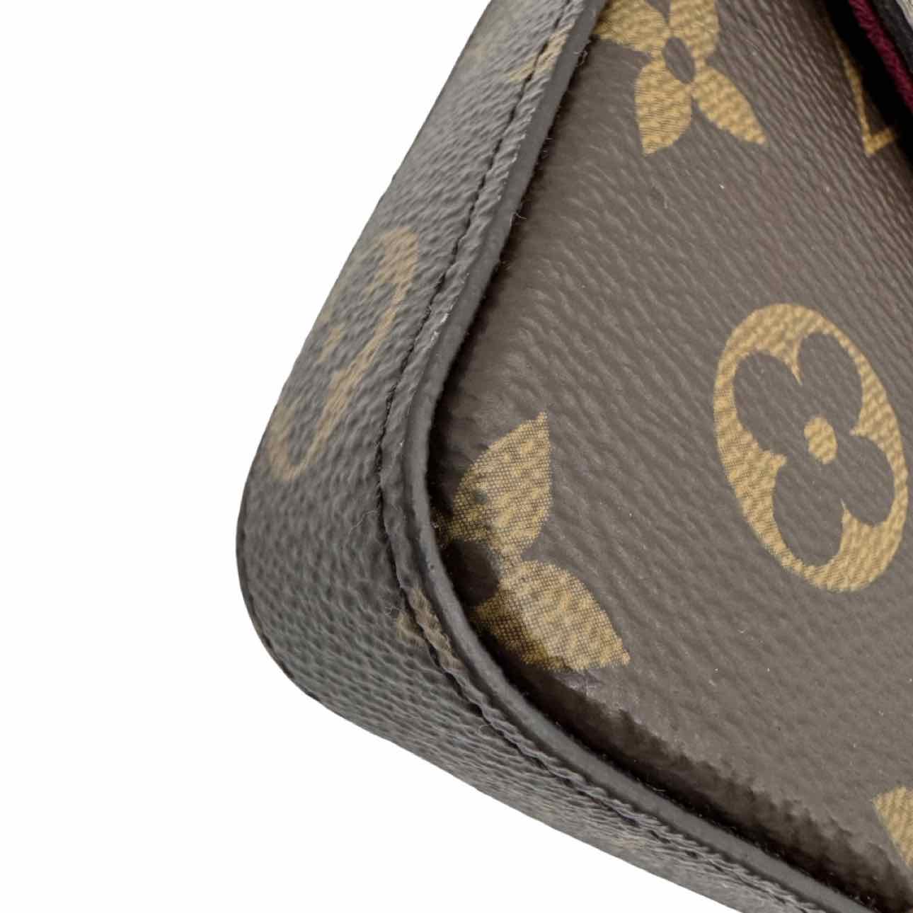LOUIS VUITTON Monogram Canvas Pochette Felicie Shoulder Bag