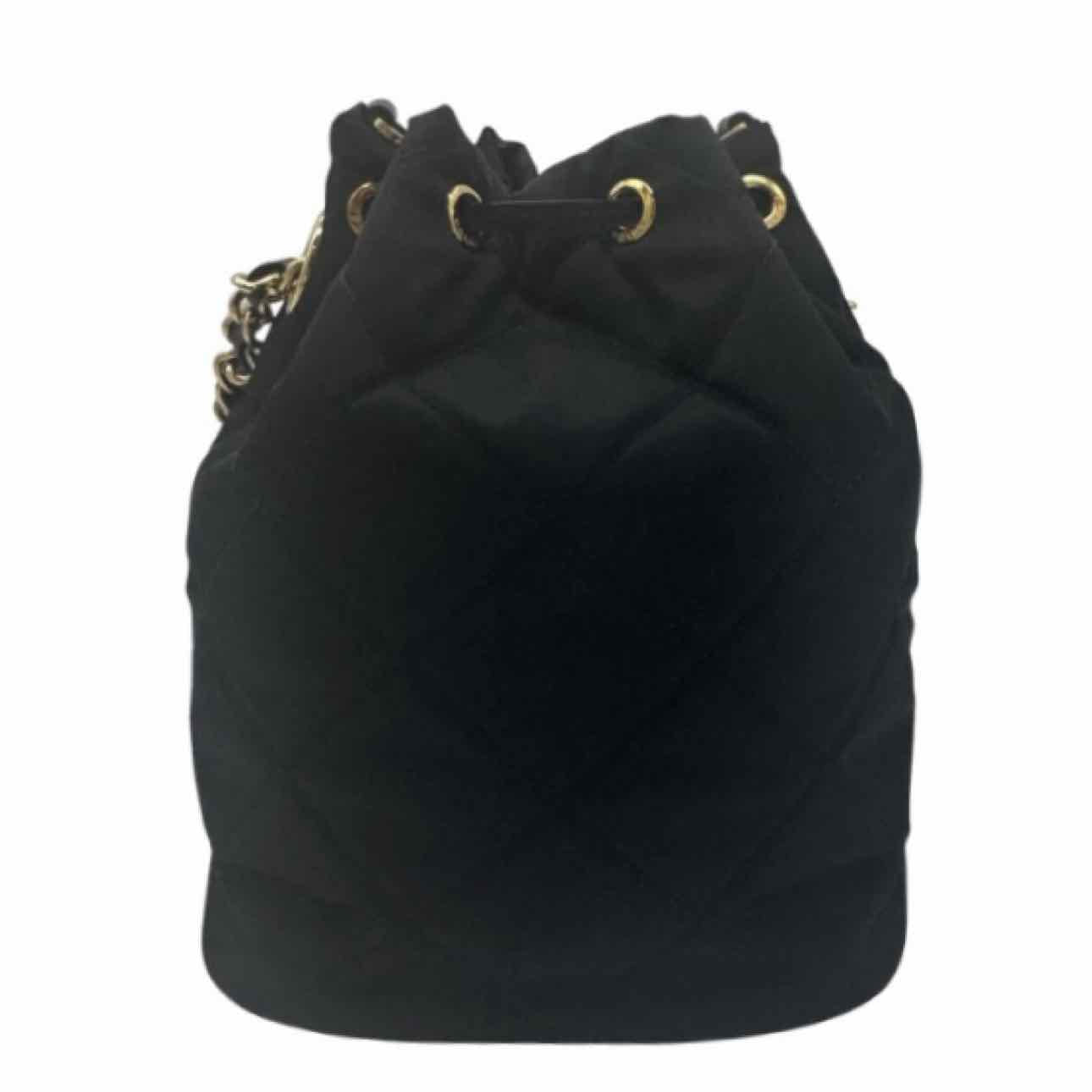 PRADA Re-Nylon Re-Edition 1995 Chaine Shoulder Bag Black