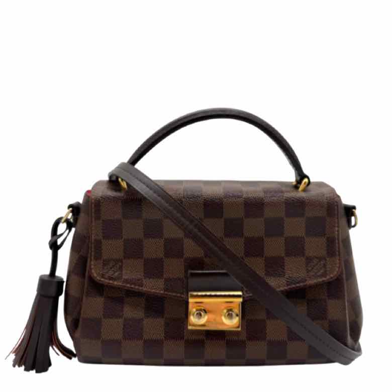 LOUIS VUITTON Damier Ebene Croisette Crossbody (Pre-Owned)