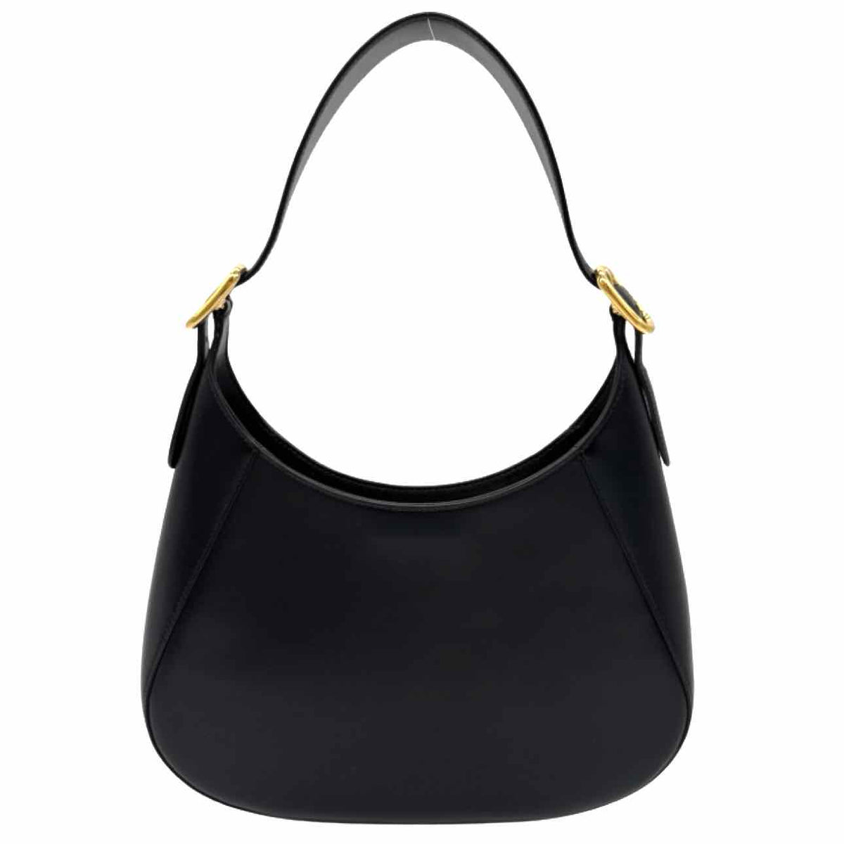 PRADA Box Calfskin Cleo Shoulder Bag Black