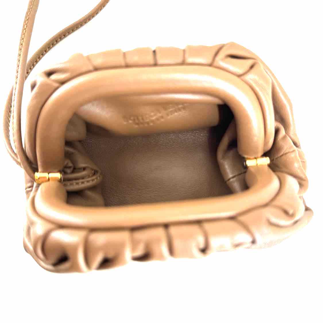 BOTTEGA VENETA Coin The Pouch Beige (Pre-Owned)