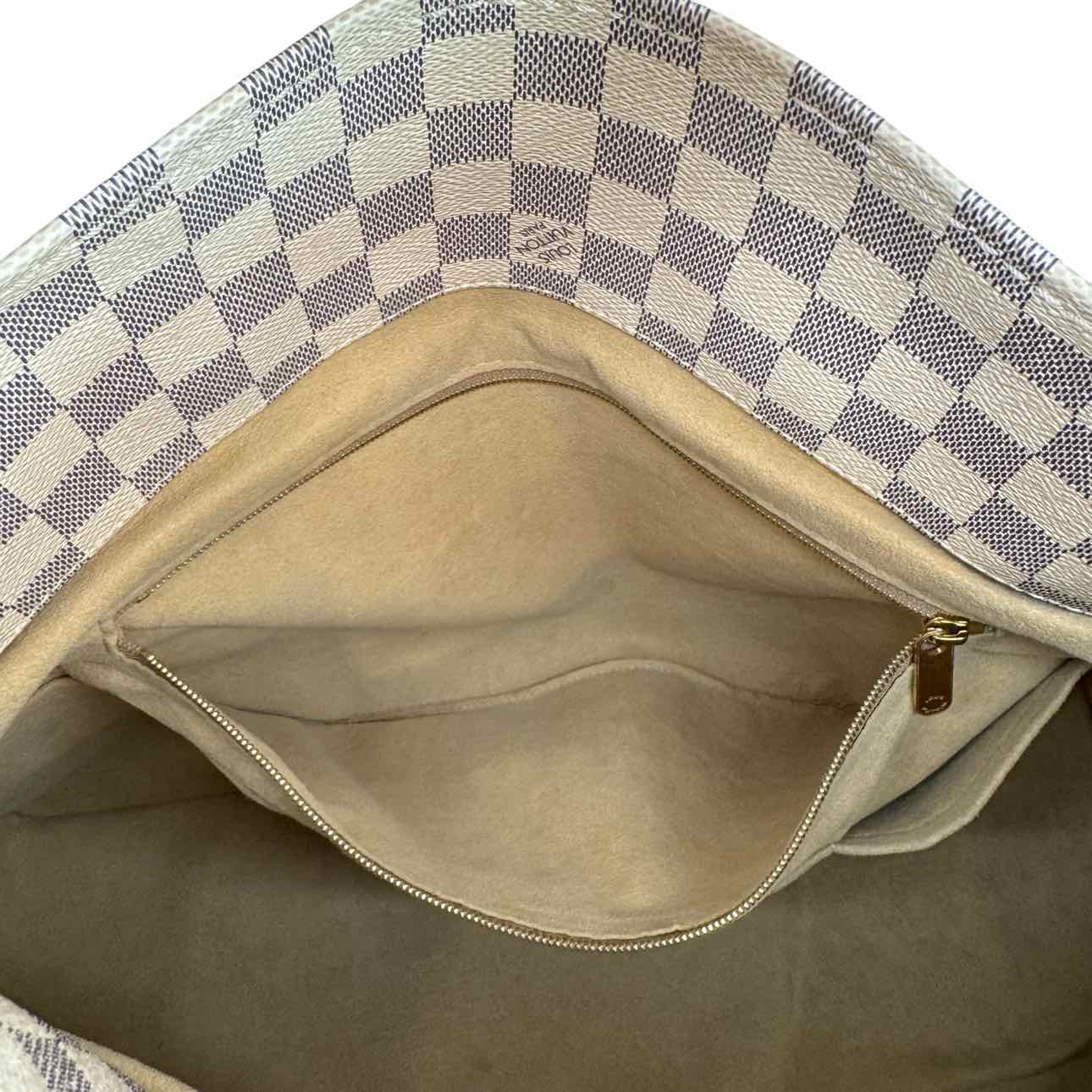 LOUIS VUITTON Damier Azur MM Artsy Handbag (Pre-Owned)