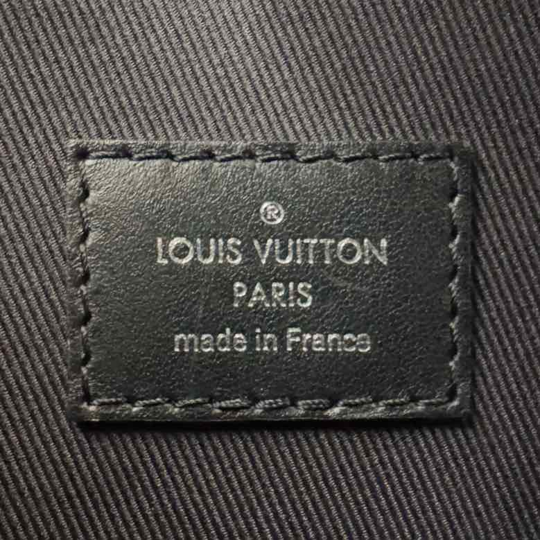 LOUIS VUITTON Taurillon Steamer PM Black (Pre-Owned)