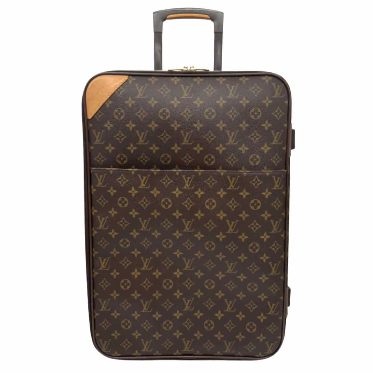 LOUIS VUITTON Monogram Canvas Pegase 55 Brown