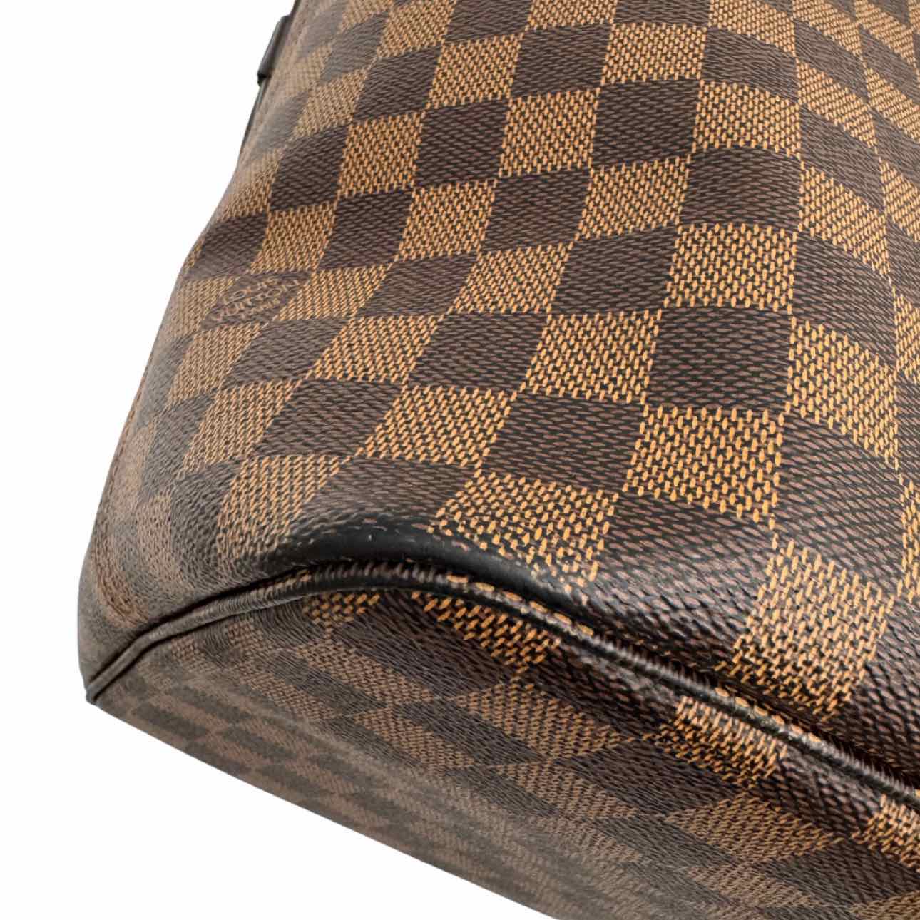 LOUIS VUITTON Damier Ebene Neverfull GM Brown Tote Bag