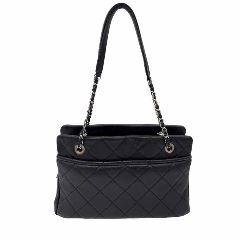 CHANEL Caviar CC Timeless Tote Black (Pre-Owned)