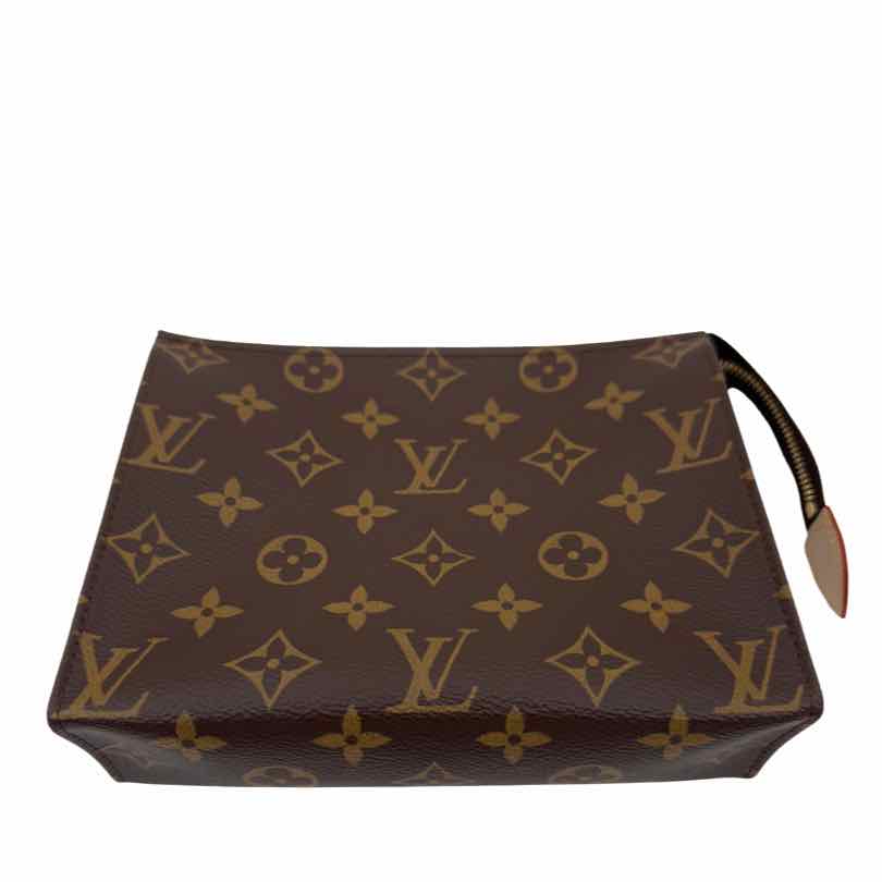 LOUIS VUITTON Monogram Canvas Toiletry Pouch 19 (Pre-Owned)