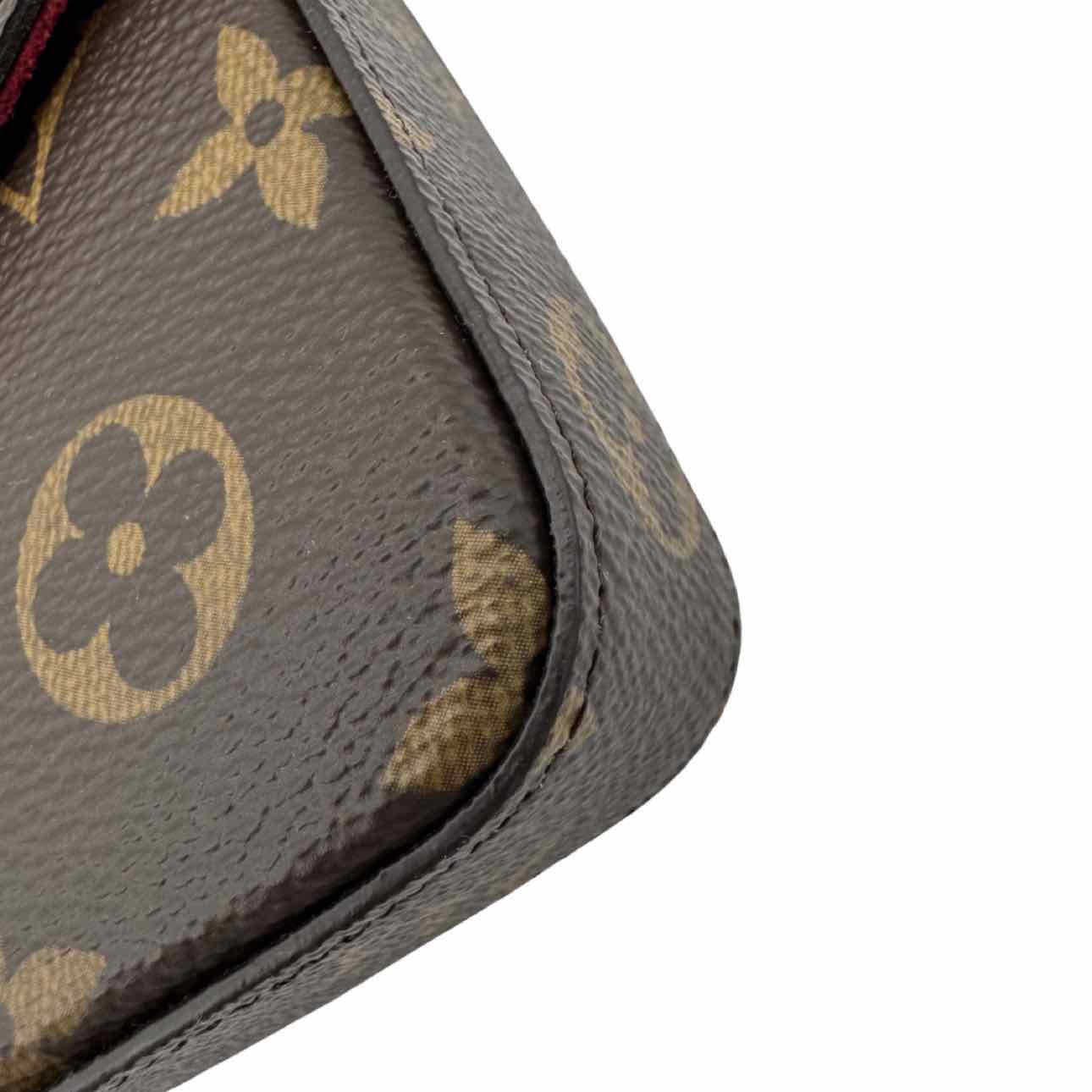 LOUIS VUITTON Monogram Canvas Pochette Felicie Shoulder Bag