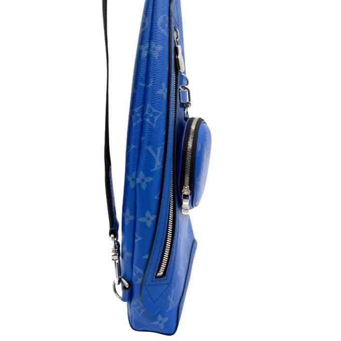 LOUIS VUITTON Duo Slingbag Blue (Pre-Owned)