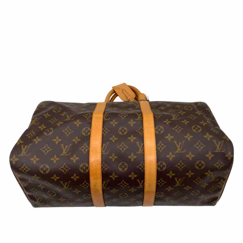 LOUIS VUITTON Monogram Canvas Keepall 45 Duffle Bag (Pre-Owned)