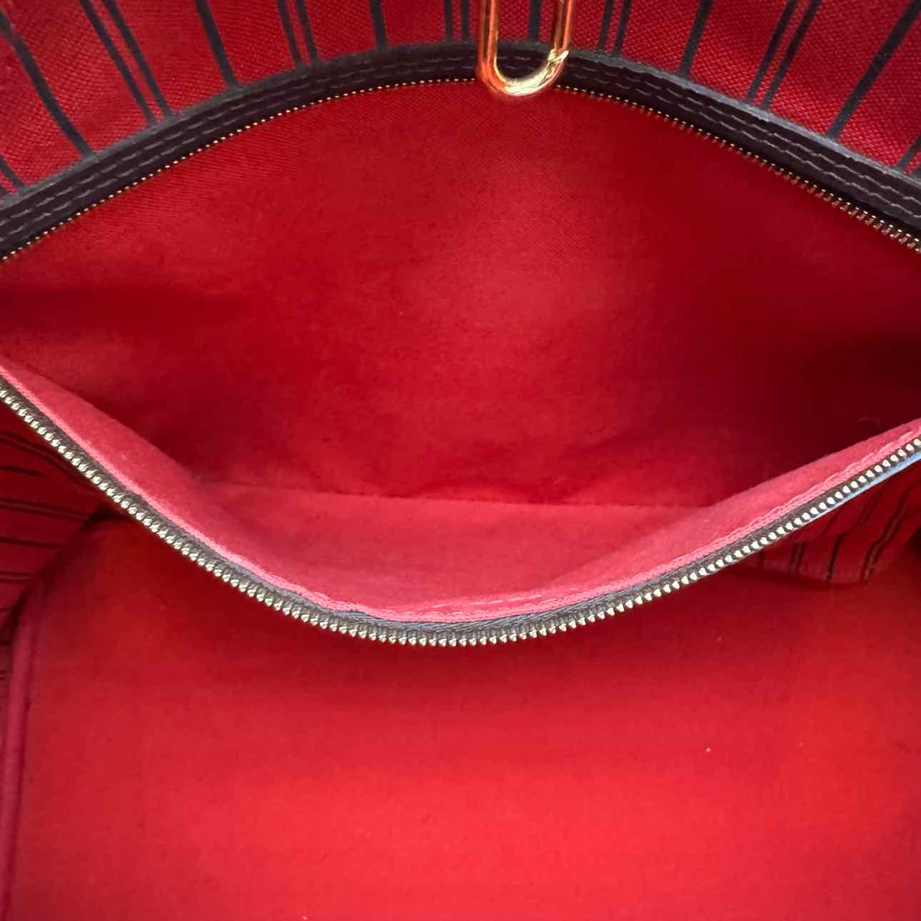 LOUIS VUITTON Damier Ebene Neverfull GM Brown Tote Bag