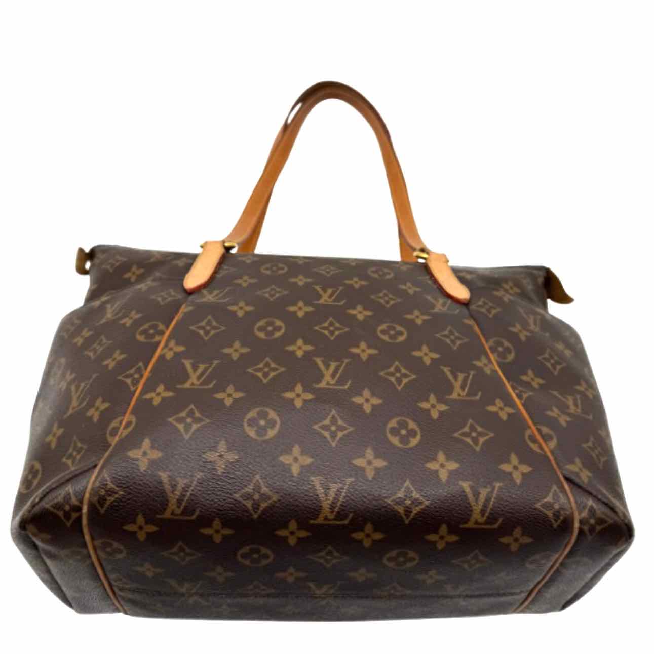 LOUIS VUITTON Monogram Canvas Totally MM Brown