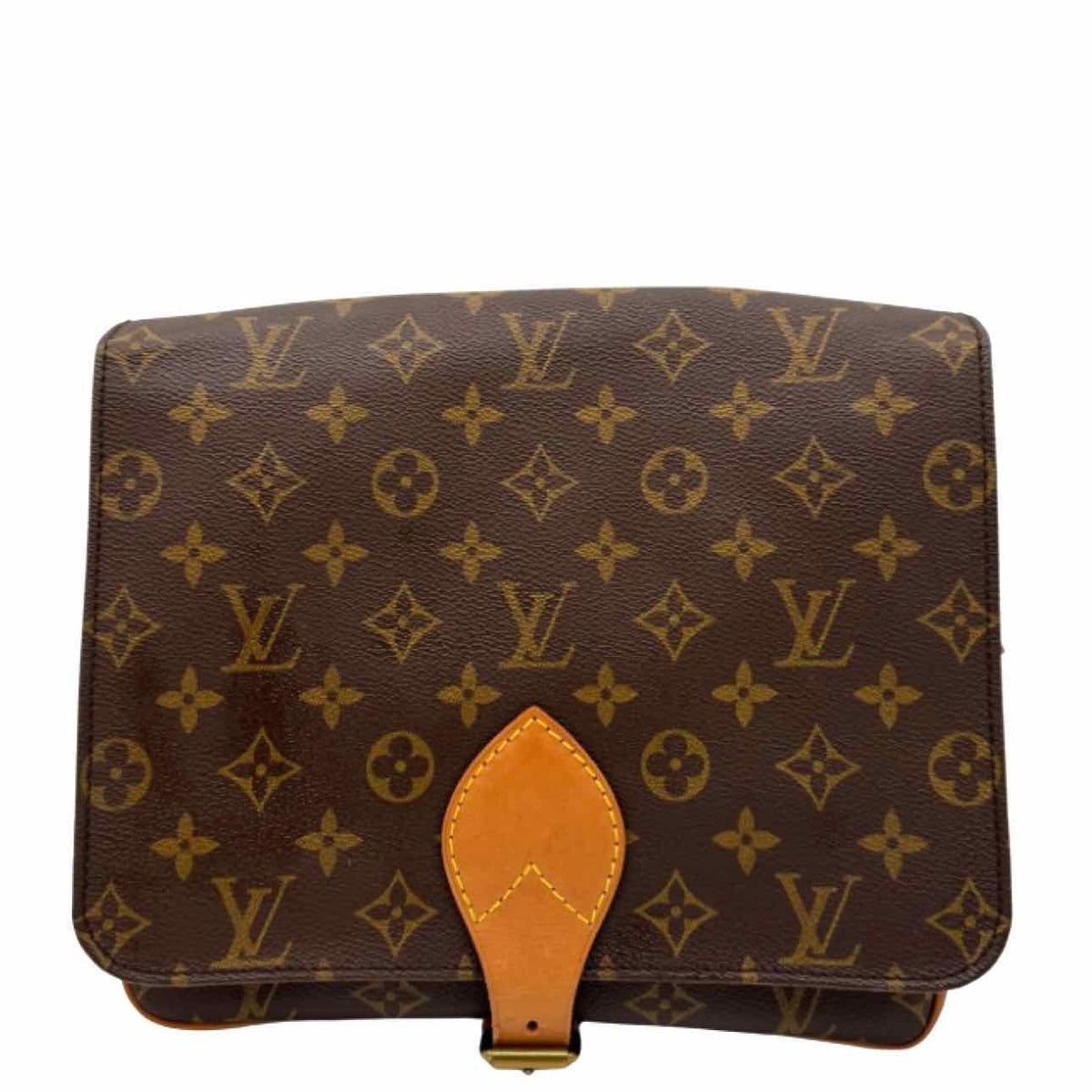 LOUIS VUITTON Monogram Canvas Cartouchiere GM Crossbody
