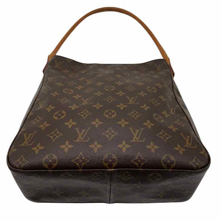LOUIS VUITTON Monogram Canavas Looping GM Brown (Pre-Owned)