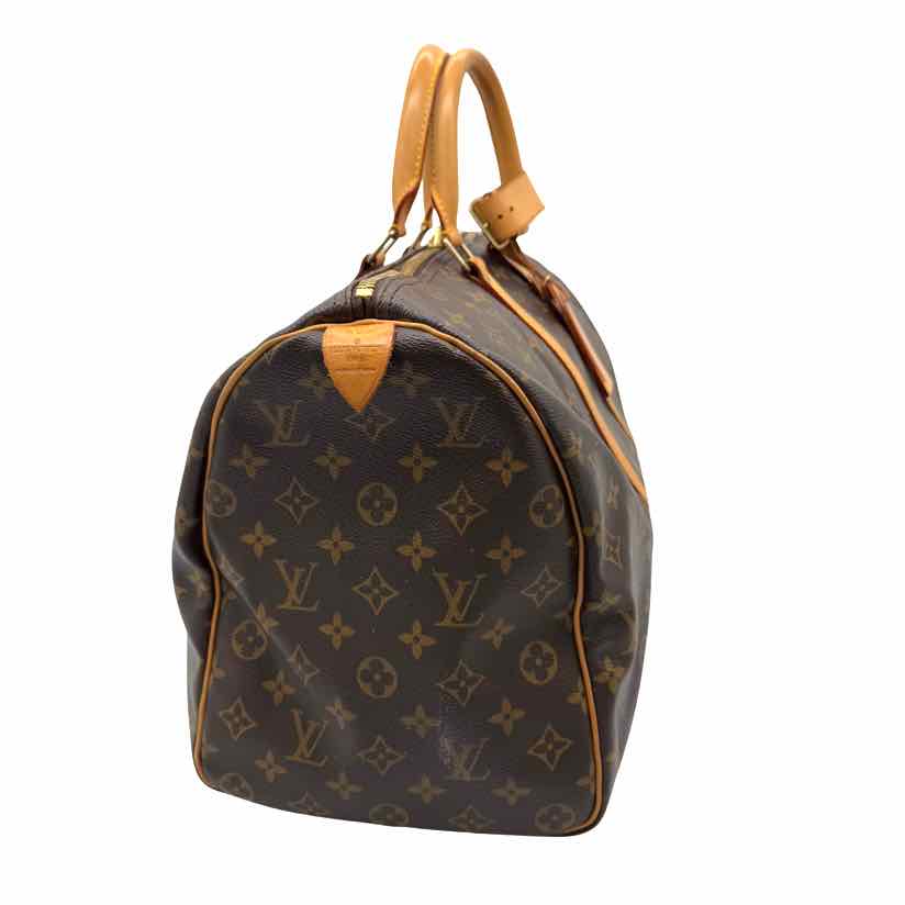 LOUIS VUITTON Monogram Canvas Keepall 45 Duffle Bag (Pre-Owned)