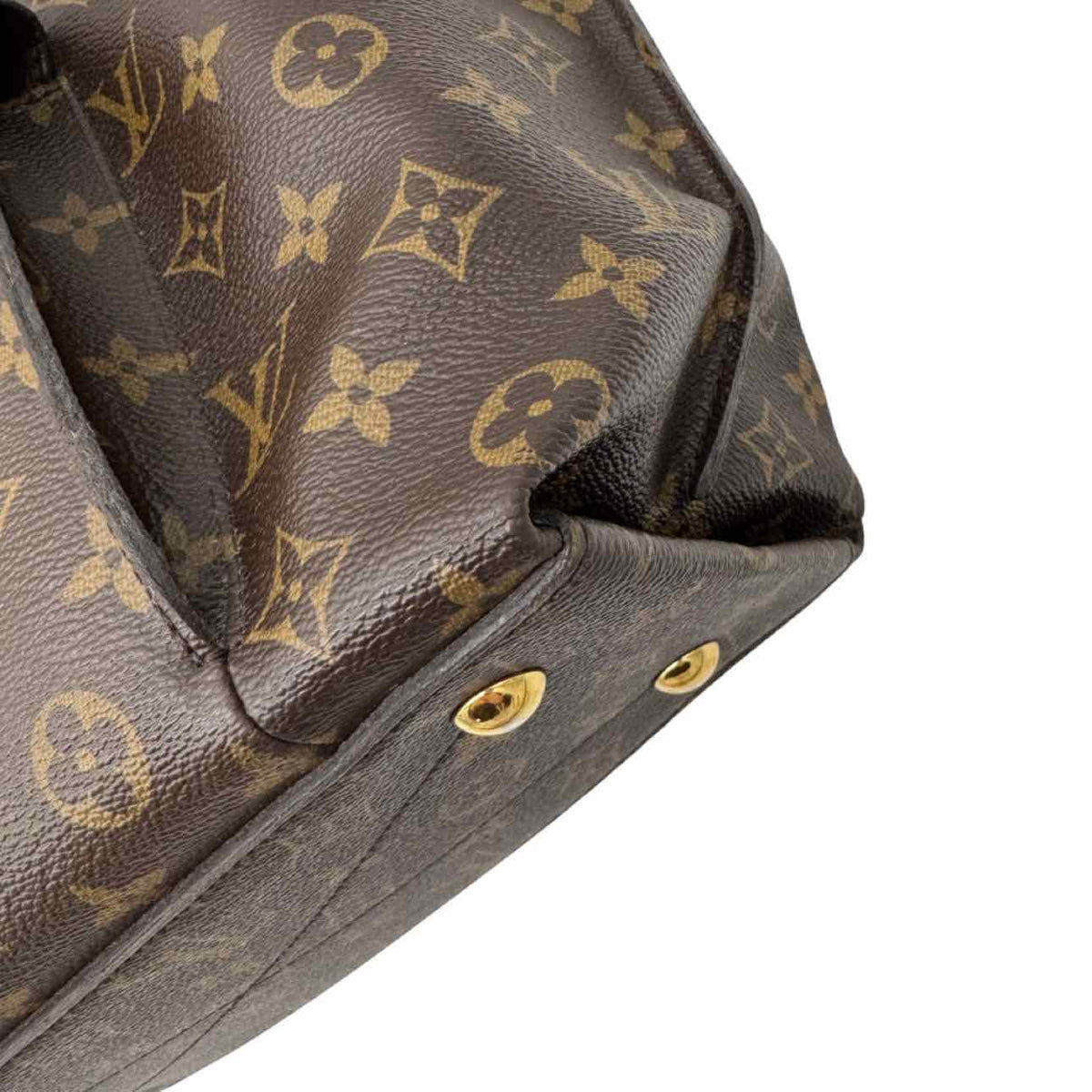LOUIS VUITTON Monogram Canvas Metis Hobo Bag Brown