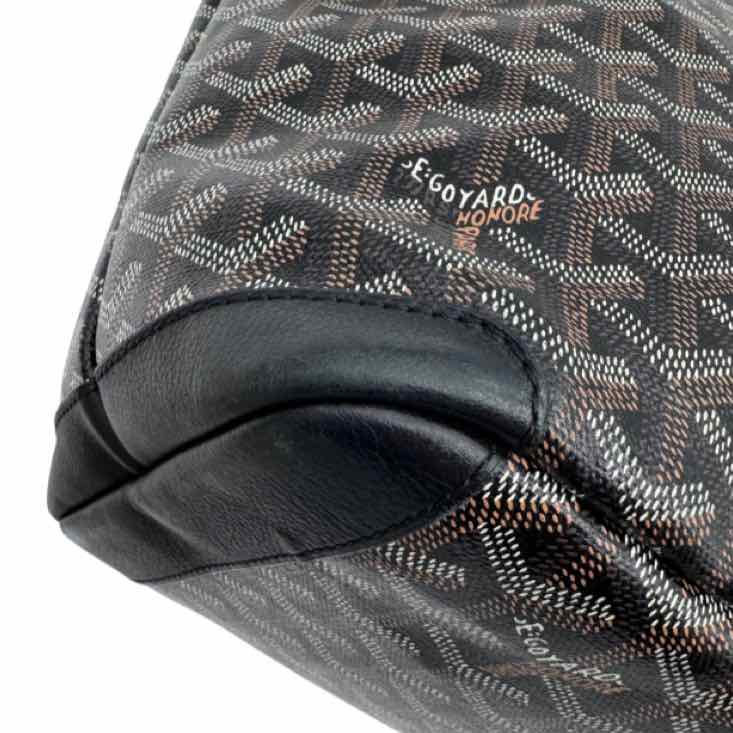 GOYARD Goyardine Artois MM Black Tote (Pre-Owned)