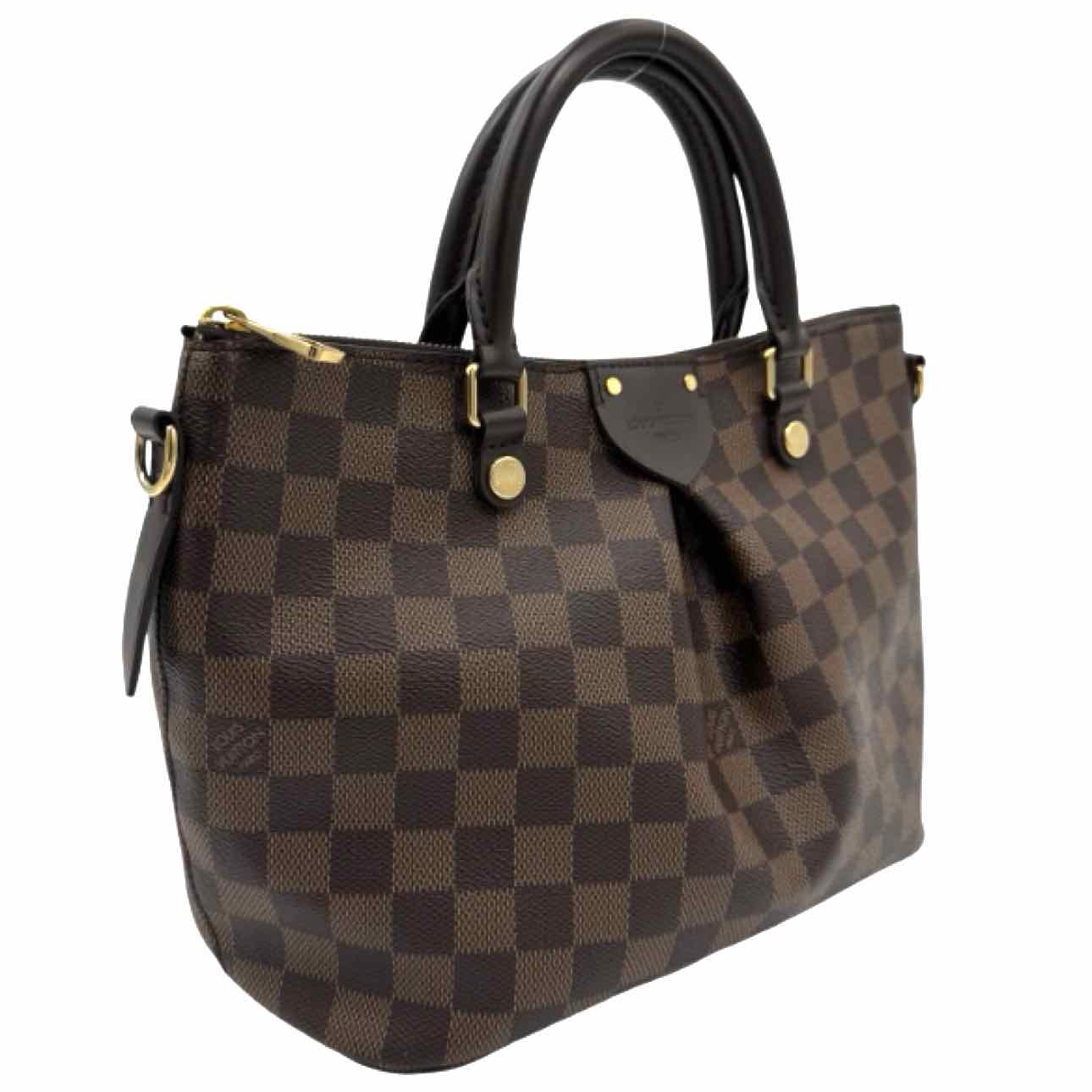 LOUIS VUITTON Damier Ebene Siena PM Brown