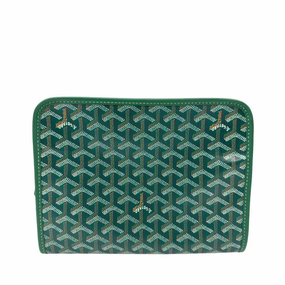 GOYARD Jouvence MM Toiletry Bag Green (Pre-Owned)