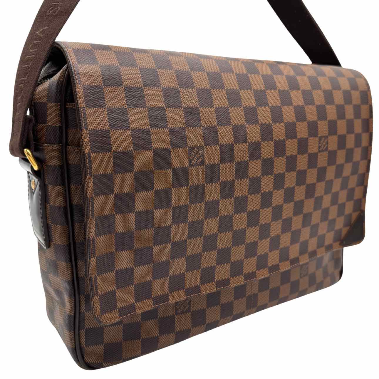 LOUIS VUITTON Damier Ebene Brown Messenger Bag