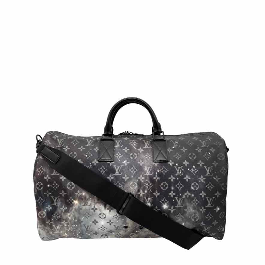 LOUIS VUITTON Alpha Galaxy Keepall Bandouliere 50 Duffle Bag (Pre-Owned)