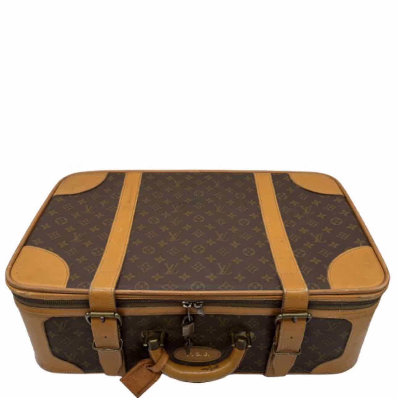 LOUIS VUITTON Monogram Canvas Stratos 55 Suitcase