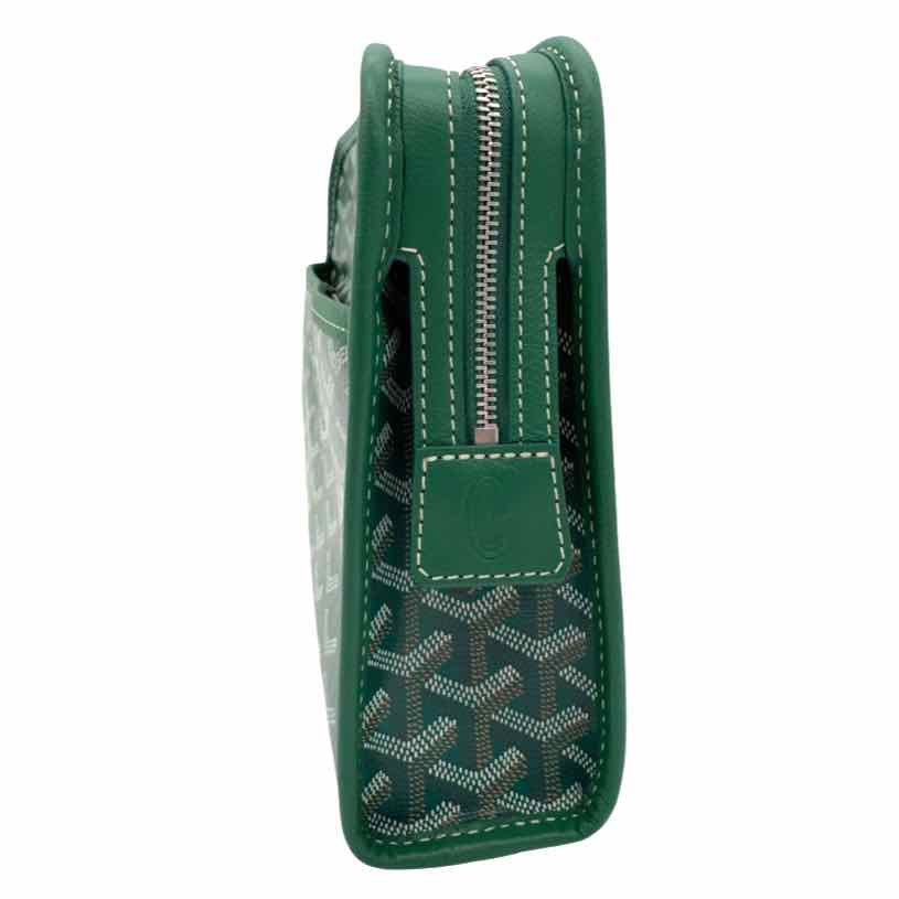 GOYARD Jouvence MM Toiletry Bag Green (Pre-Owned)