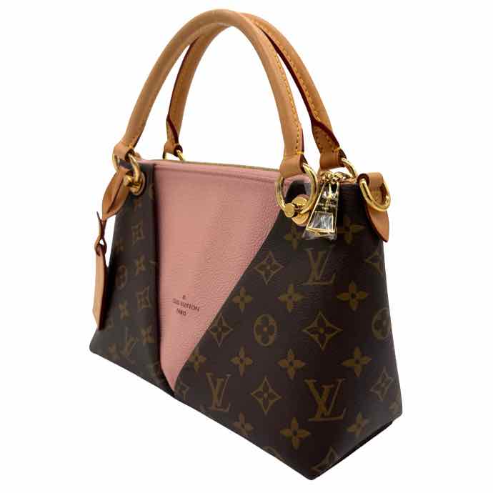 LOUIS VUITTON Monogram V Tote BB Rose Poudre (Pre-Owned)
