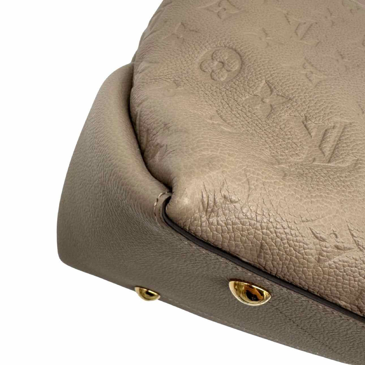 LOUIS VUITTON Empreinte Leather Maida Hobo Bag Beige