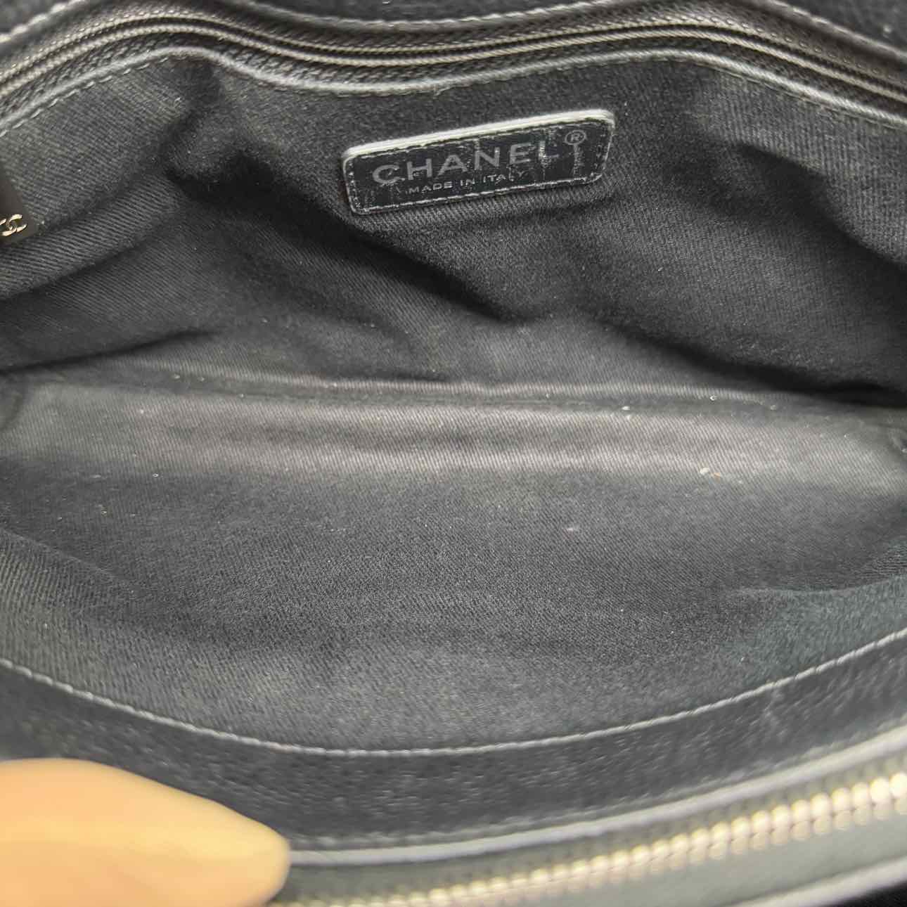 CHANEL Caviar CC Timeless Tote Black (Pre-Owned)